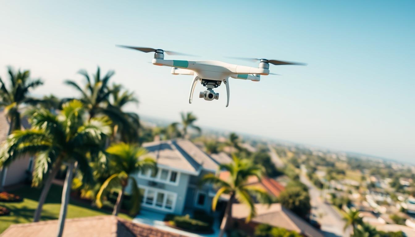 Flying Drones Over Private Property